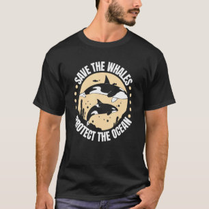 Gerettet Wale schützen Ozeane T-Shirt