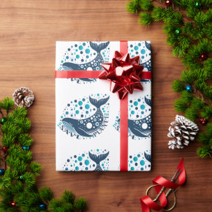 Gerettet Walkunstwerk zur Sensibilisierung der Öko Geschenkpapier