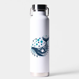 Gerettet Walkunstwerk zur Sensibilisierung der Öko Trinkflasche