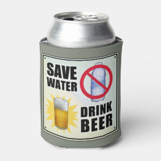 Gerettet Wasser - Bier trinken Dosenkühler