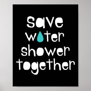 Gerettet Wasser Rette die Erde Unsere Liebe Erde M Poster