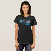 Gerettet Wasser Rette Weltwassertag T-Shirt (Vorne ganz)