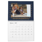 Gerettete Beagles 2026 Wandkalender (Feb 2027)