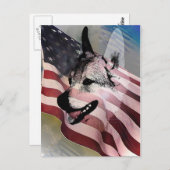 gerettete Haustiere und Tierärzte Postkarte (Vorne/Hinten)