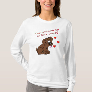 Gerettete HundeLiebe T-Shirt