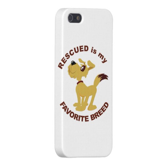 Gerettete Hundezucht iPhone Hülle (Rückseite rechts)