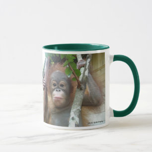 Gerettete Waise Orang-Utan Grundlage International Tasse
