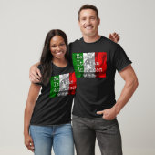 Geretteter, italienischer Amerikaner in Schwarzem T-Shirt (Unisex)