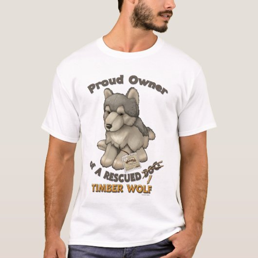 Geretteter Timberwolf T-Shirt (Vorderseite)