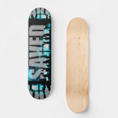 Gerettetes christliches skateboard (Vorderseite)