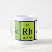 Gerhard Periodenname Tasse (Vorderseite Links)