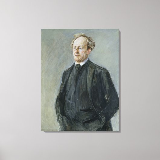 Gerhart Hauptmann, 1912 Leinwanddruck (Vorderseite)