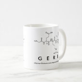 Geri-Peptidname-Tasse Kaffeetasse (VorderseiteRechts)
