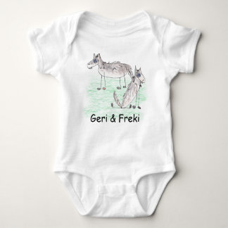 Geri u. Freki Baby-Bodysuit Baby Strampler