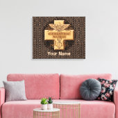 Geriatric Nurse Caduceus Canvas Print Leinwanddruck (Insitu (Wohnzimmer))