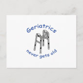 GERIATRIK POSTKARTE (Vorderseite)