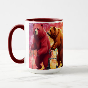 Geriatrische Bären Tasse