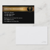 Geriatrische Psychologe-Visitenkarten Visitenkarte (Vorne/Hinten)