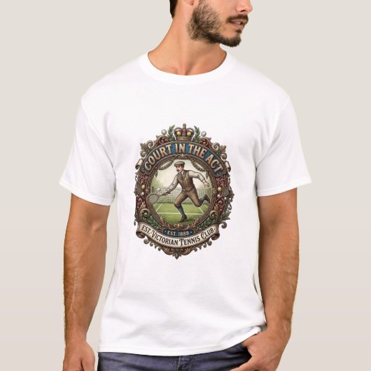 GERICHT AUF FRISCHER TAT T-Shirt (Vorderseite)
