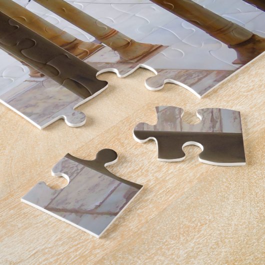 Gericht der Löwen, Alhambra, Spanien - Puzzlespiel Puzzle (Seite)