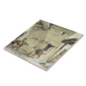 Gericht der Moschee (Patio de la Mesquita), von ' Fliese (Seite)