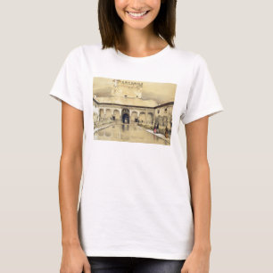 Gericht der Myrten (Patio de Los Arrayanes) und T-Shirt