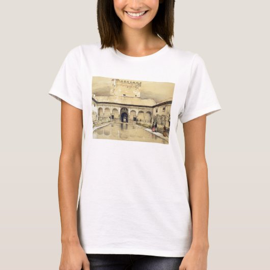 Gericht der Myrten (Patio de los Arrayanes) und T-Shirt (Vorderseite)