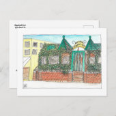 Gericht für Lebkuchen Postkarte (Vorne/Hinten)