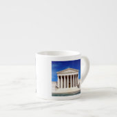 Gericht-Gebäude US, Washington DC, USA Espressotasse (Vorderseite Rechts)