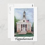 Gericht Tappahannock Postkarte (Vorne/Hinten)