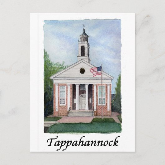 Gericht Tappahannock Postkarte (Vorderseite)