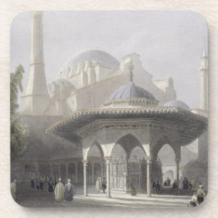 Gericht und Brunnen von St. Sophia, Istanbul, Untersetzer