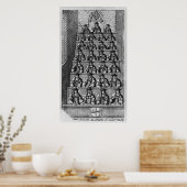 Gericht von Aldermen, c.1690 Poster (Küche)