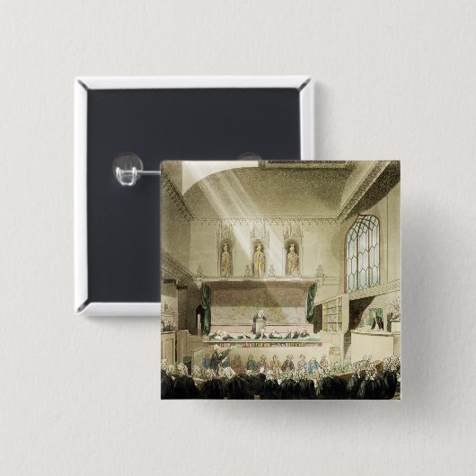 Gericht von Bench Königs, Westminster Hall Button (Vorne & Hinten)