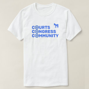 Gerichte, Kongresse, T - Shirt