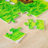 GERICHTETES EASTER-BUNNY-Rätsel Puzzle (Seite)