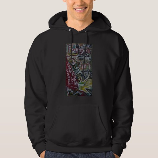 GERICHTLICHE 187 HOODIE (Vorderseite)
