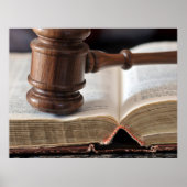 Gerichtliche Entscheidungen Poster (Vorne)