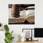 Gerichtliche Entscheidungen Poster (Heimbüro)