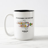 Gerichtliches Wissenschaftler-Innere Zweifarbige Tasse (Links)