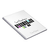 Gerichts-Bericht ist coole Steno Tastatur Notizblock (Rechte Seite)