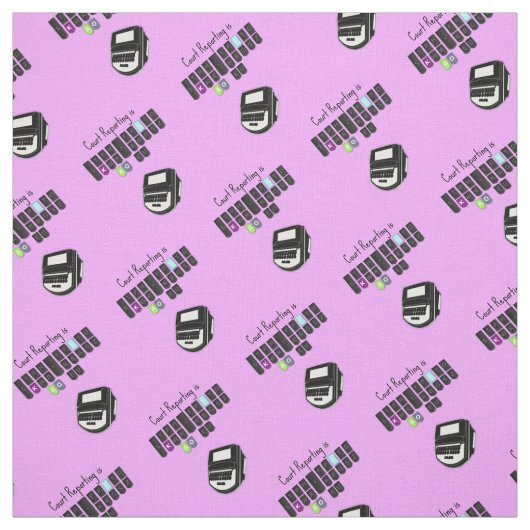 Gerichts-Bericht ist cooles Steno Tastatur-Gewebe Stoff (Muster)