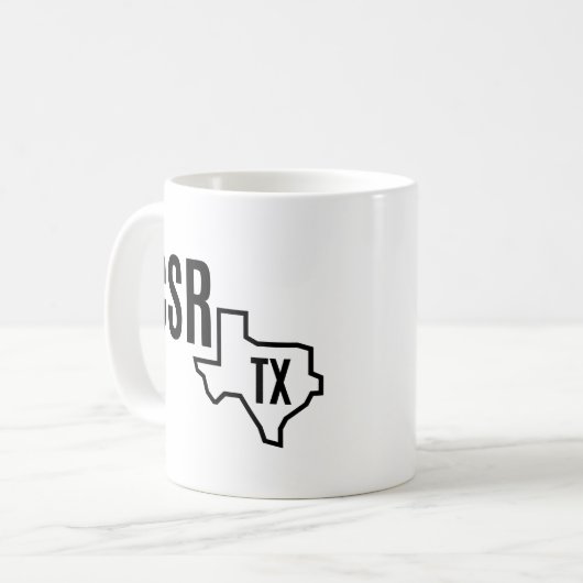 Gerichts-Berichts-Tasse Kaffeetasse (Vorderseite Links)