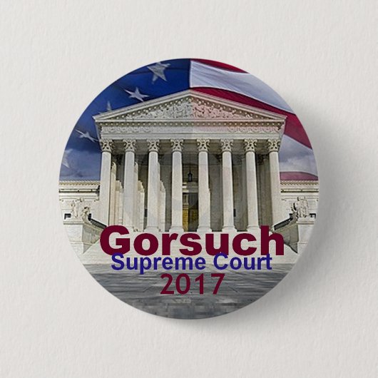 Gerichts-Knopf Neils GORSUCH Button (Vorderseite)