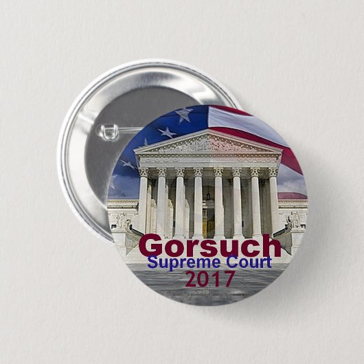 Gerichts-Knopf Neils GORSUCH Button (Vorne & Hinten)