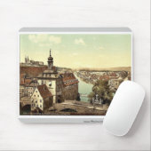 Gerichtsgebäude, Bamberg, Bayern, Deutschland Mousepad (Mit Mouse)
