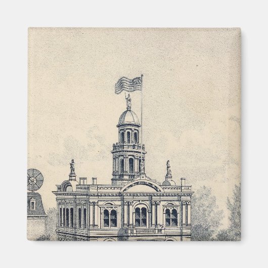 Gerichtsgebäude, Fresno Magnet (Vorne)