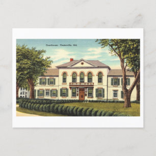 Gerichtsgebäude in Centerville, Maryland, Postkarte