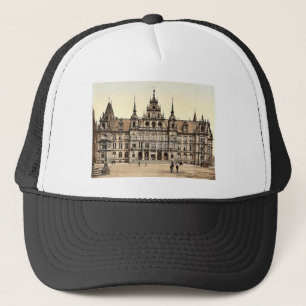 Gerichtsgebäude, Wiesbaden, Hessen-Nassau, Truckerkappe