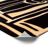 GERICHTSHAFRIKANISCHE POSTER (Ecke)